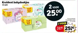 Kruidvat Kruidvat babydoekjes aanbieding