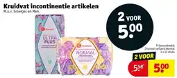 Kruidvat Kruidvat Incontinentie Artikelen aanbieding