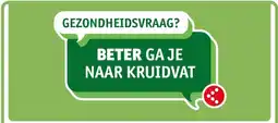 Kruidvat Gezondheidsvraag? aanbieding