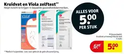 Kruidvat Kruidvat en Viola Zelftest aanbieding