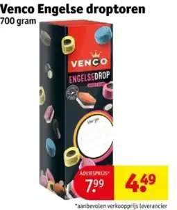 Kruidvat Venco Engelse droptoren aanbieding