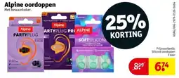 Kruidvat Alpine Oordoppen aanbieding