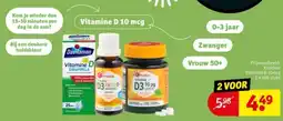 Kruidvat Vitamine D 10 mcg aanbieding