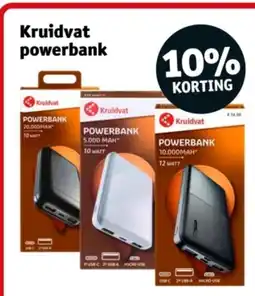 Kruidvat Kruidvat powerbank aanbieding