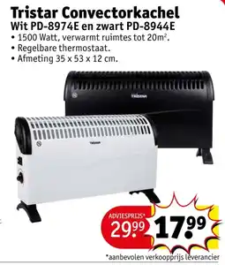 Kruidvat Tristar Convectorkachel aanbieding