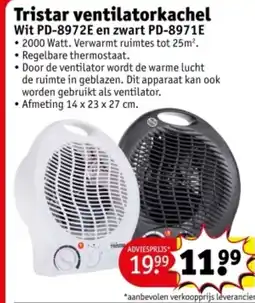 Kruidvat Tristar ventilatorkachel aanbieding