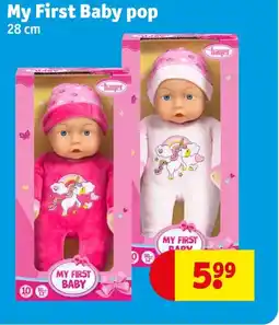 Kruidvat My First Baby pop aanbieding
