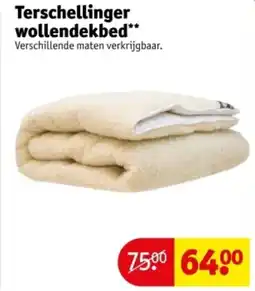 Kruidvat Terschellinger wollendekbed aanbieding
