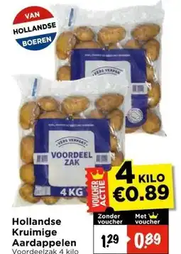 Vomar Voordeelmarkt Hollandse Kruimige Aardappelen aanbieding