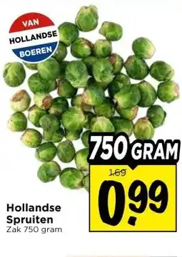 Vomar Voordeelmarkt Hollandse Spruiten aanbieding