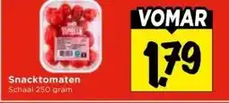 Vomar Voordeelmarkt Snacktomaten Schaal aanbieding
