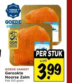 Vomar Voordeelmarkt Gerookte Noorse Zalm aanbieding