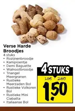 Vomar Voordeelmarkt Verse Harde Broodjes aanbieding