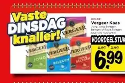 Vomar Voordeelmarkt Vergeer Kaas aanbieding