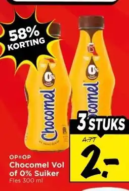Vomar Voordeelmarkt Chocomel Vol of 0% Suiker aanbieding