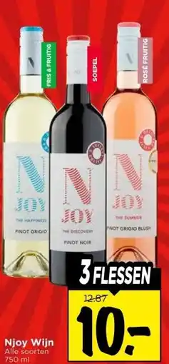 Vomar Voordeelmarkt Njoy Wijn aanbieding