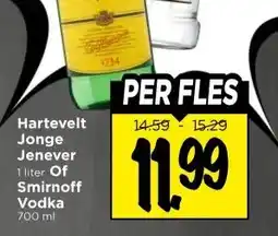 Vomar Voordeelmarkt Hartevelt Jonge Jenever aanbieding