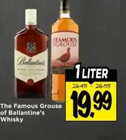 Vomar Voordeelmarkt The Famous Grouse of Ballantine's Whisky aanbieding