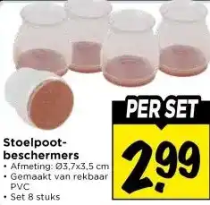 Vomar Voordeelmarkt Stoelpoot- beschermers aanbieding