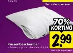Vomar Voordeelmarkt Kussenbeschermer aanbieding