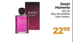 Trekpleister Joop! Homme aanbieding