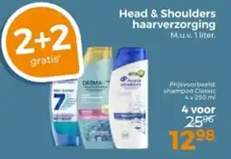 Trekpleister Head & Shoulders haarverzorging aanbieding