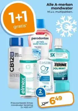 Trekpleister Alle A merken mondwater aanbieding