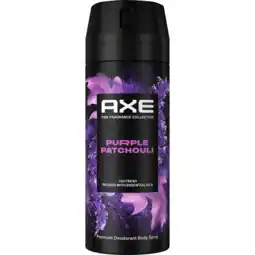 Jumbo Axe Purple Patchouli Bodyspray 150 ML aanbieding