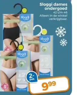 Trekpleister Sloggi dames ondergoed aanbieding