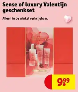 Kruidvat Sense of luxury Valentijn geschenkset aanbieding