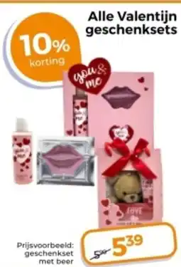 Trekpleister Alle Valentijn geschenksets aanbieding