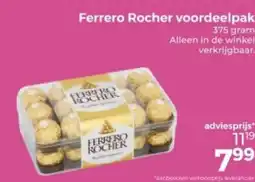 Trekpleister Ferrero Rocher voordeelpak aanbieding