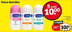 Kruidvat Sanex Deoroller aanbieding