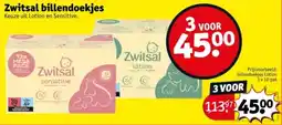 Kruidvat Zwitsal Billendoekjes aanbieding