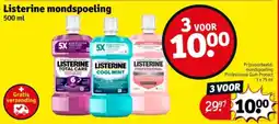 Kruidvat Listerine mondspoeling aanbieding