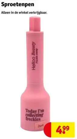 Kruidvat Sproetenpen aanbieding