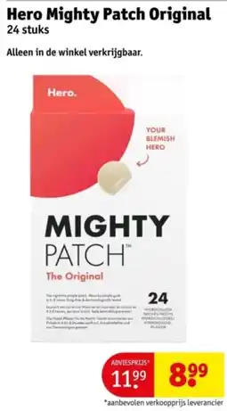 Kruidvat Hero Mighty Patch Original aanbieding