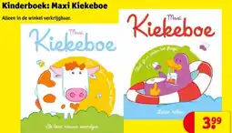 Kruidvat Kinderboek: Maxi Kiekeboe aanbieding