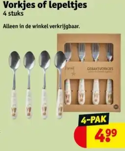 Kruidvat Vorkjes of lepeltjes aanbieding
