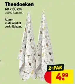 Kruidvat Theedoeken aanbieding