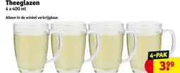 Kruidvat Theeglazen aanbieding