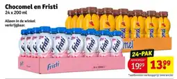 Kruidvat Chocomel en Fristi aanbieding