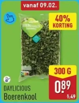 ALDI Daylicious boerenkool aanbieding