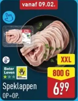 ALDI Speklappen aanbieding