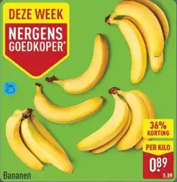 ALDI Bananen aanbieding