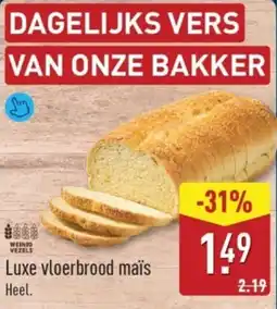 ALDI Luxe vloerbrood maïs aanbieding