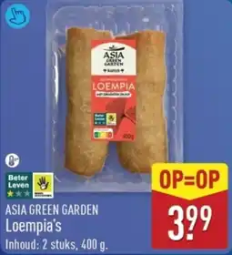 ALDI Asia green garden loempia's aanbieding