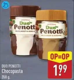ALDI Due Penotti Chocopasta aanbieding