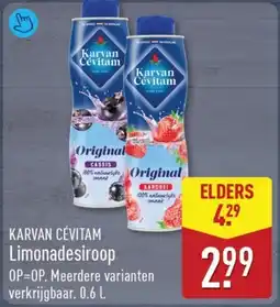 ALDI Karvan Cevitam Limonadesiroop aanbieding