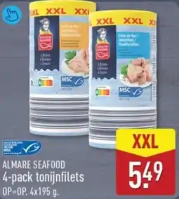 ALDI Almare seafood tonijnfilets aanbieding